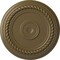 Ekena Millwork Alexandria Rope Ceiling Medallion (Fits Canopies up to 4 5/8"), 19 5/8"OD x 1 1/2"P, Mississippi Mud CM18ALMMF - alternate 1
